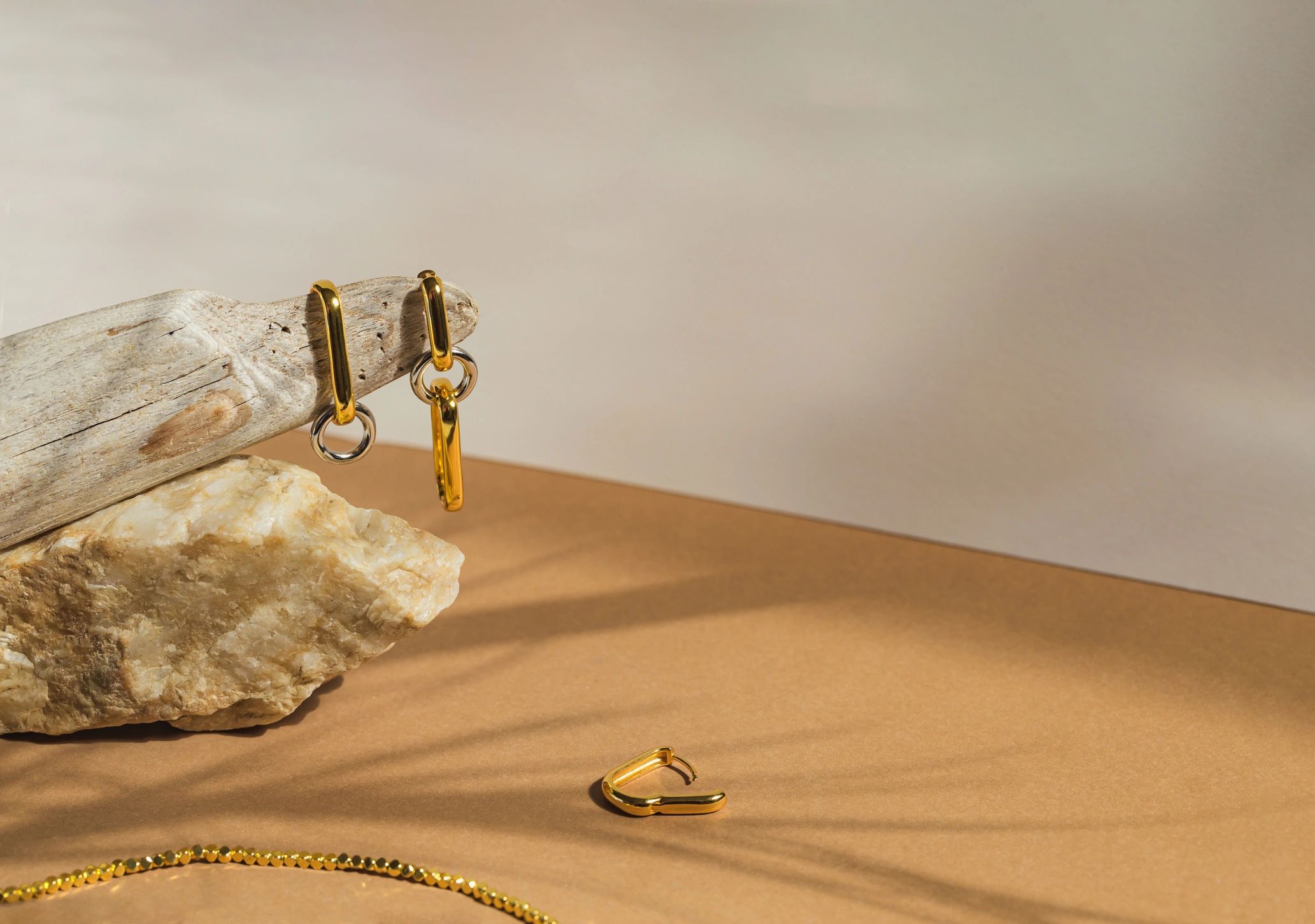 luxury minimalist jewellery product